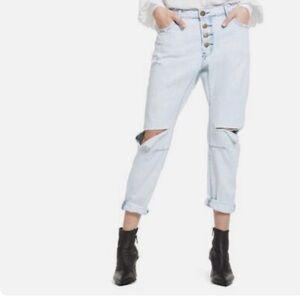 NWT ONETEASPOON SAINTS Boyfriend Jeans Size 27